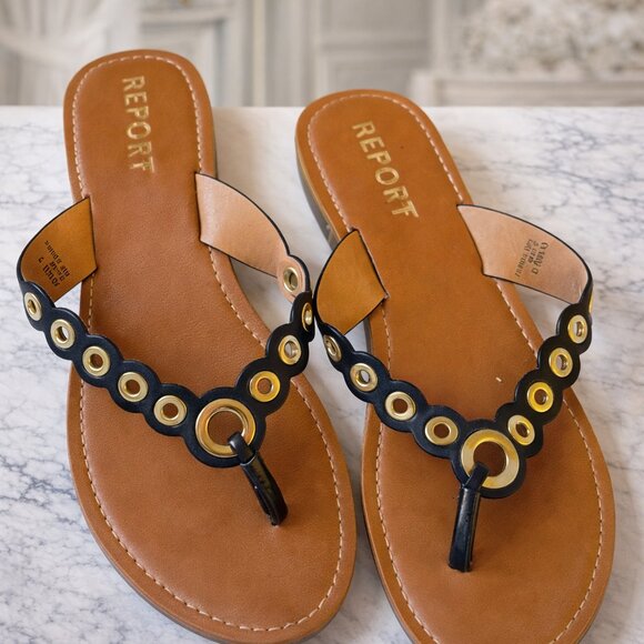 Report Black & Brown Women’s Sandals – Size 9 - Picture 4 of 4